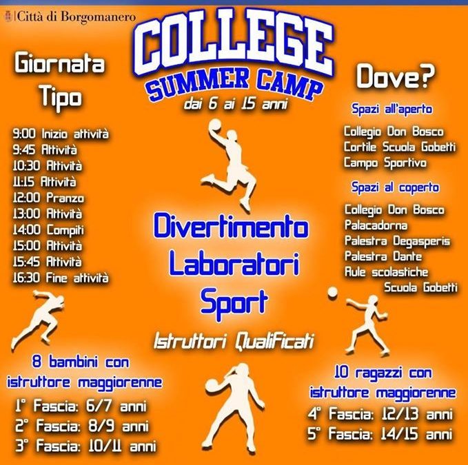 COLLEGE SUMMER CAMP