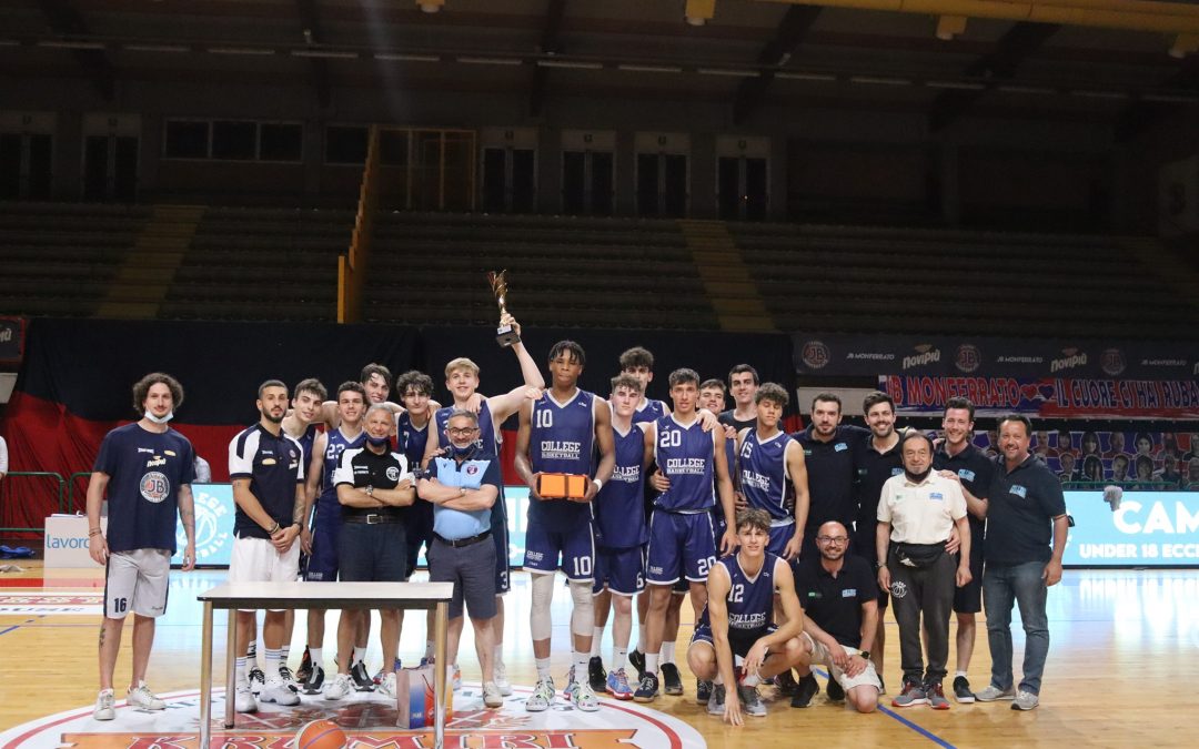 U18 ECCELLENZA – COLLEGE BEATS NOVIPIÙ CAMPUS AND WINS THE TITLE