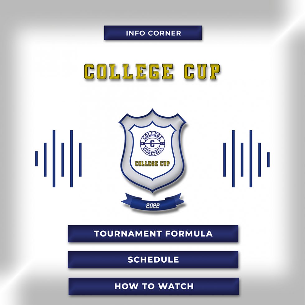 COLLEGE CUP TUTTO PRONTO AL VIA College Basketball