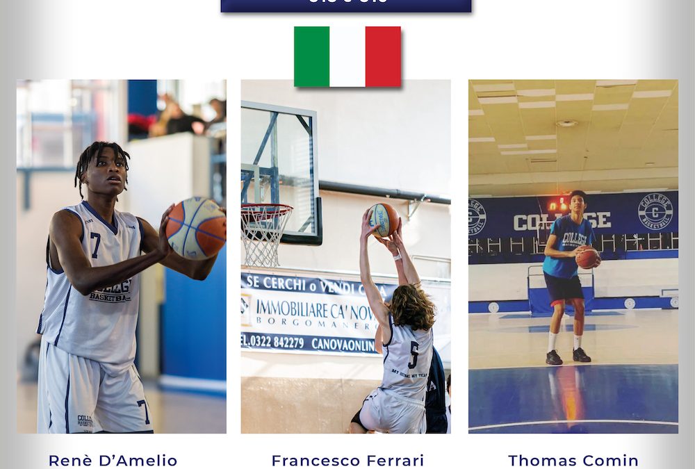 COLLEGIALI IN NAZIONALE 