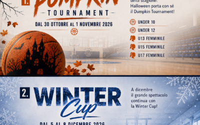 Tornei 2026/27: Pumpkin Tournament & Winter Cup